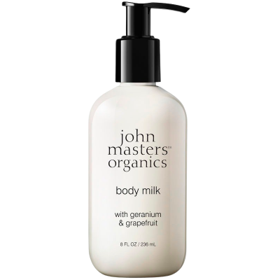 John Masters Organic Body Milk with Geranium & Grapefruit (236 ml)