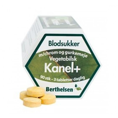 Berthelsen Kanel+ 90 tabletter