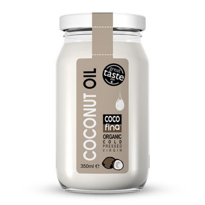 Cocofina Koldpresset Jomfru Kokosolie (350 ml)