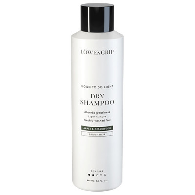 Løwengrip Good To Go Light Dry Shampoo For Brown Hair Apple & Cederwood (250 ml)