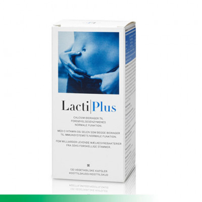 LactiPlus med vitamin-C og Selen (60 kapsler)