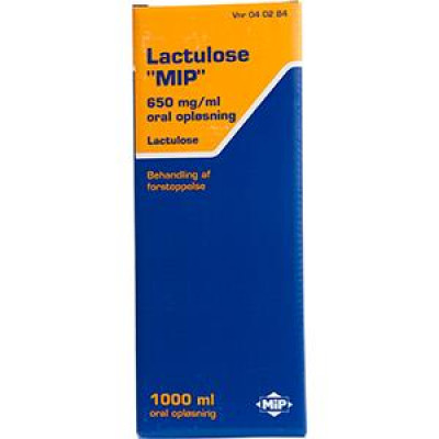 Lactulose Oral Opløsning 650 MG/ML (1000 ml)