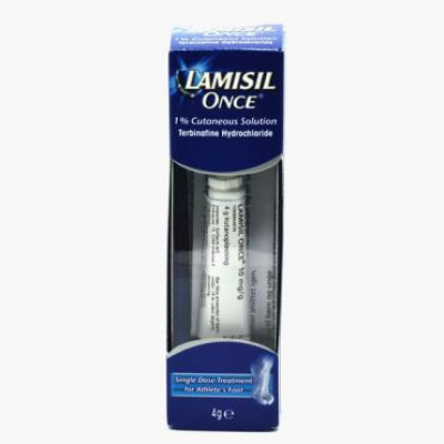 Lamisil Once Kutanopløsning 10 mg (4 g)