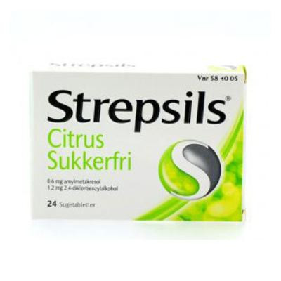 Strepsils Citrus Sugetabletter (24 stk)