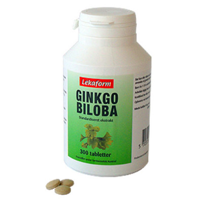 Lekaform Ginkgo Biloba (300 tabletter)