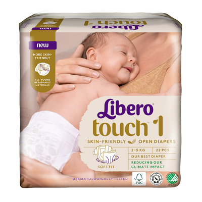 Libero Touch Ble Str. 1 (6 x 22 stk)