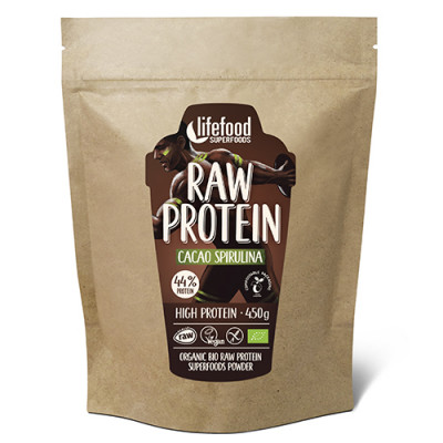 Lifefood Proteinpulver Kakao Spirulina RAW Ø (450 g)