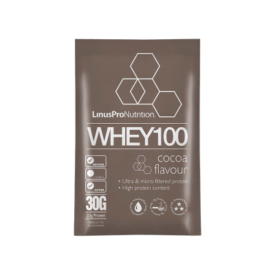 LinusPro Whey100 Brev - Chokolade (30g) 