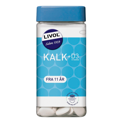 Livol Kalk + D3 (225 stk)