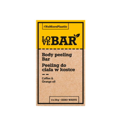 Love Bar Body Peeling Bar Coffee & Orange Oil (2 x 30 g)
