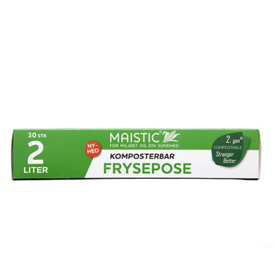 Maistic Komposterbare Fryseposer 2L (30 stk)