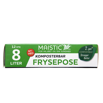Maistic Komposterbare Fryseposer 8L (12 stk)