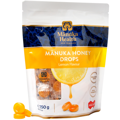 Manuka Health MGO 400+ Manuka Honey Drops Citron (58 stk)