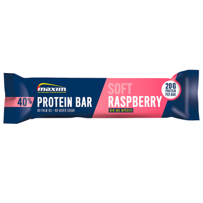 Maxim 40% Proteinbar Soft Raspberry (50 g) 