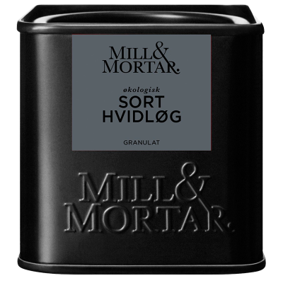 Mill & Mortar Sort Hvidløg - Granulat Ø (40 g)
