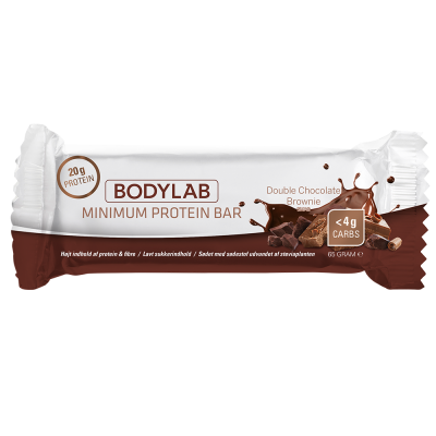 Bodylab Minimum Proteinbar Double Chocolate Brownie (24x 65 g)