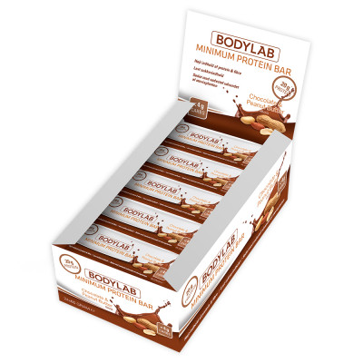 Bodylab Minimum Proteinbar Chocolate Peanutbutter (24x 65 g)