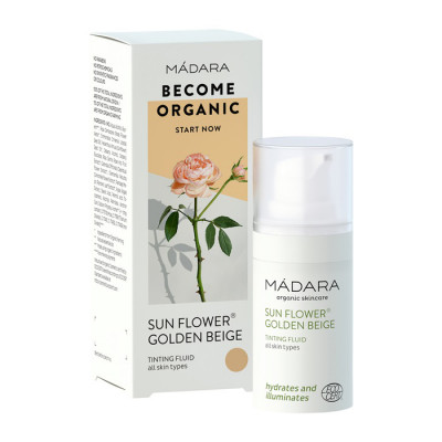 Madara Sunflower - Become Organic Mini Tinting Fluid (15 ml) (Helsebixen)