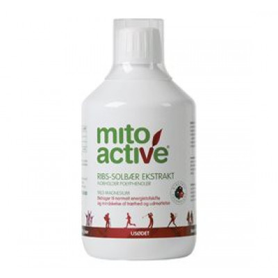 MitoActive Ribs-Solbær SpecialKoncentrat - usødet (500 ml)