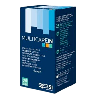 Multicare In Kolesterol test (25 stk)
