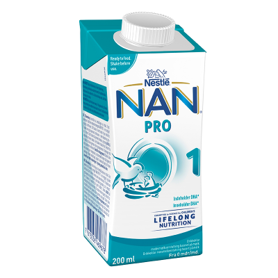 NAN Drikkeklar Modermælk 1 (200 ml)
