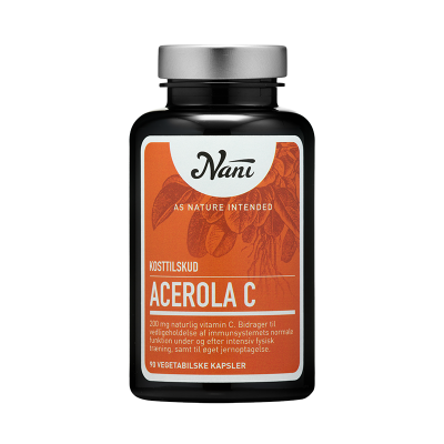 Nani Food State Acerola C-vitamin (90 kapsler)