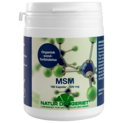 Natur Drogeriet Lignisul MSM 500 mg (180 kapsler)