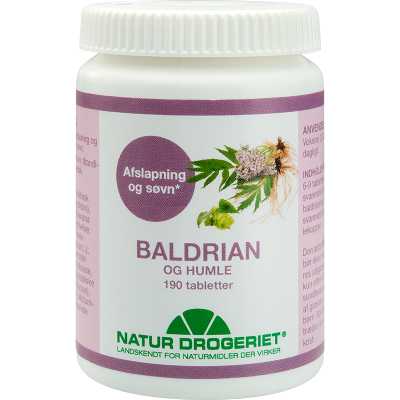 Natur Drogeriet Baldrian-Humle (190 tabletter)