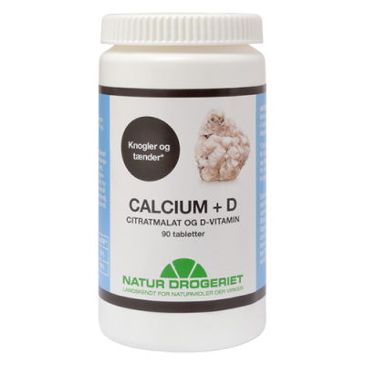 Natur Drogeriet Calcium Extra med D-vitamin (90 kapsler)