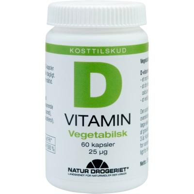 Natur Drogeriet D3 vitamin veg. (60 stk.)