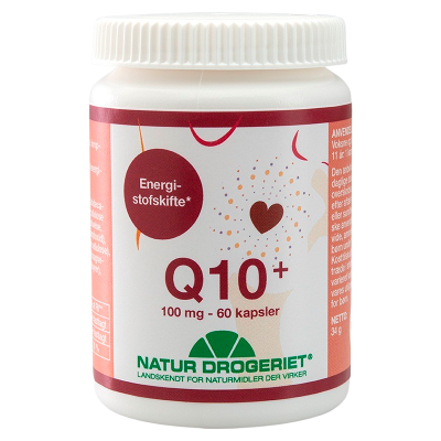 Natur Drogeriet Q10+ 100 mg (60 kaps)