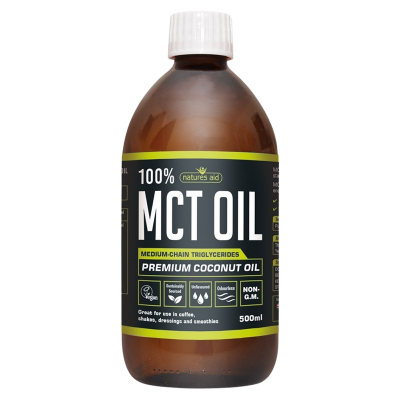 Natures Aid 100% MCT Oil (500 ml)