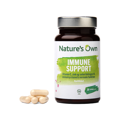 Nature's Own - Immune Support med beta-glucan (30 kaps.)