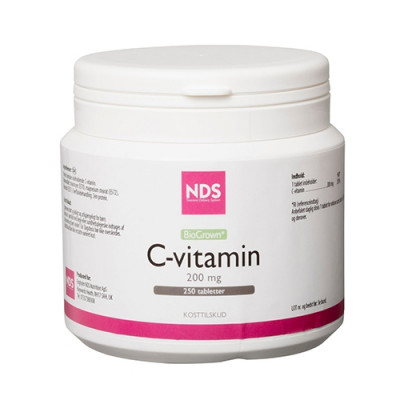 NDS C-vitamin 200 mg. (250 tab.)