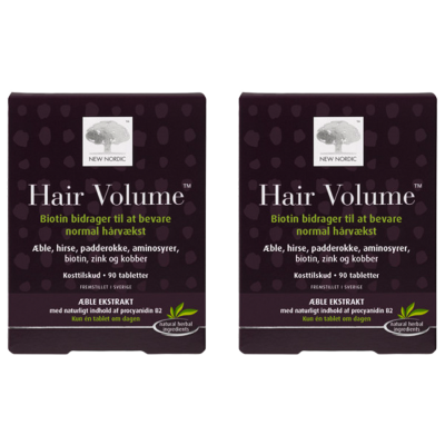 2 x New Nordic Hair Volume (90 tab)