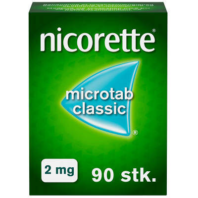 Nicorette Microtab Classic 2 mg (90 stk)