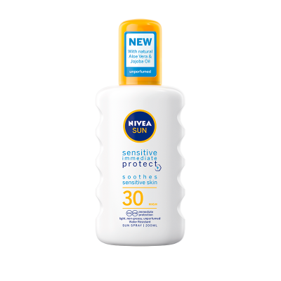 Nivea Sensitive Soothing Spray SPF30 (200 ml)