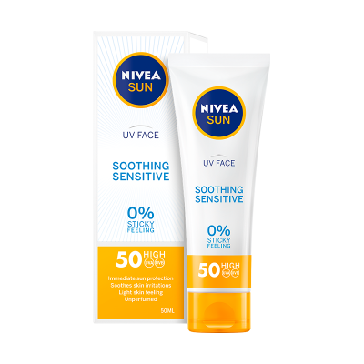 Nivea Sun Face Cream UV Sensitive SPF50 (50 ml)