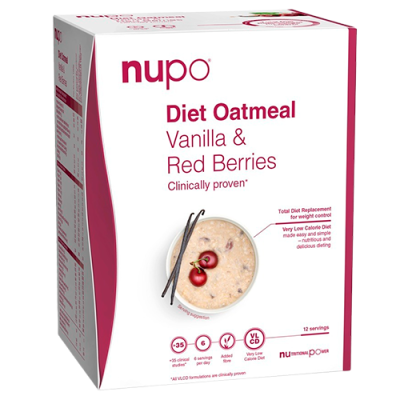 Nupo Diet Oatmeal Vanilla & Red Berries (384 g)