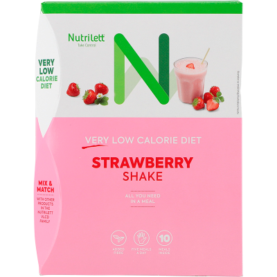 Nutrilett VLCD Strawberry shake (10 pk)