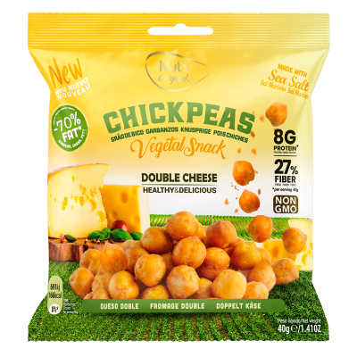 Nuts Original Crunchy Chickpeas - Double Cheese (40 g)