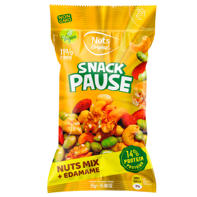 Nuts Original Snack Pause - Nuts Mix & Edamame (25 g)