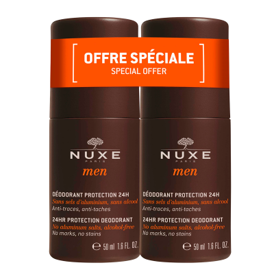 NUXE Men Deo Roll-On Duo Pack (2x50 ml)