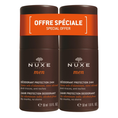Nuxe Men Deo Roll On Duo Pack (2 x 50 ml)