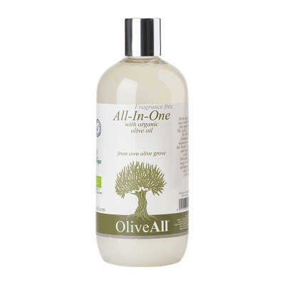 OliveAll Natural Alt I En Sæbe (500 ml)