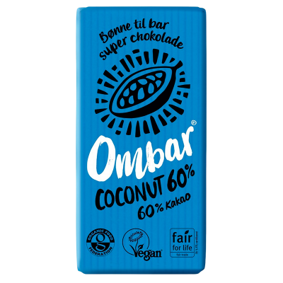 Ombar Bar Kokosnød 60 % Ø (35 g)