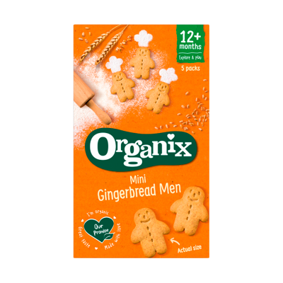 Organix Gingerbread Men Kiks (125 g)