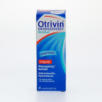 Otrivin Menthol Næsespray 1 mg (10 ml)