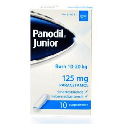 Panodil Junior 125 mg (10 stk)