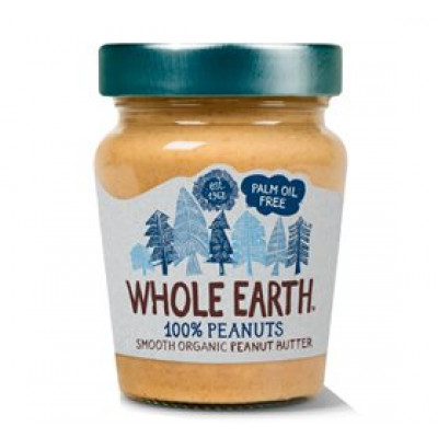 Whole Earth Peanutbutter Creamy Ø (227 g)